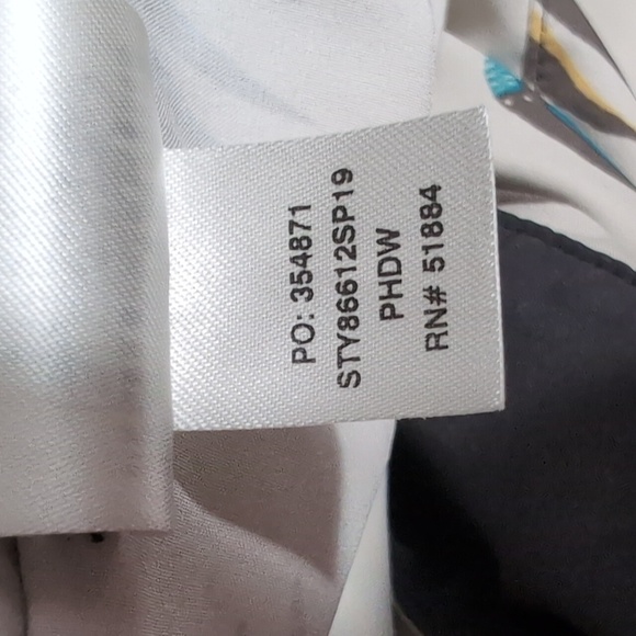 Patagonia Stretch Planing Boardshorts Size 35 In Fishbone Patterned Off-white - Picture 3 of 9